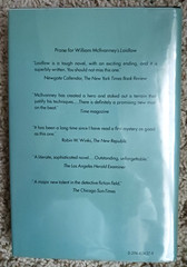 THE PAPERS OF TONY VEITCH By William Mcilvanney/First American Edition hardback