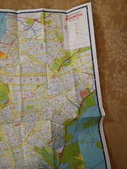 Hagstrom Borough of Brooklyn City of New York Street Map Folded Vintage Book