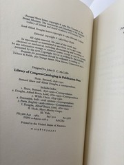 Bernard Shaw and Alfred Douglas; A Correspondence | Mary Hyde | 1982 HCDJ