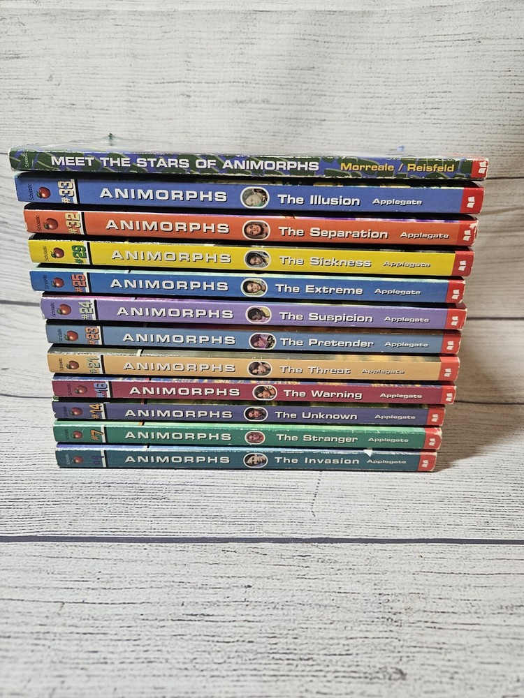 Vtg ANIMORPHS Paperback REPLACEMENT Books-1990s-Pre-Owned-Sold INDIVIDUALLY
