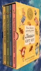 Peter Rabbit / Classic Gift Set – Lot of 4 / Beatrix Potter Box Set