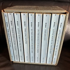 Laura Ingalls Wilder’s Little House Books Complete Box Set of 9 Vintage 1971