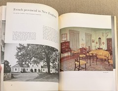 Living With Antiques: A Treasury Of Private Homes In America (1963, HC w/DJ)