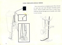 SINGER 431 Convertible Slant-O-Matic Instruction Manual – WIRE BOUND – COVERS