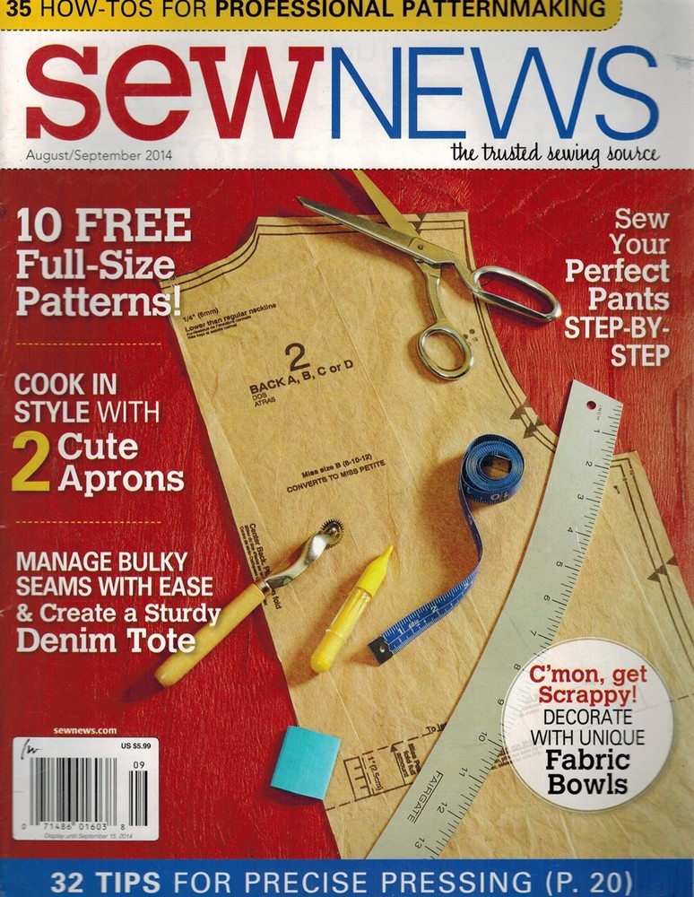 SEWNEWS AUGUST/SEPTEMBER 2014, ISSUE 342 Single_Issue_Magazine