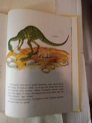 Dinosaurs Giants of the Past by Eileen Daly HC 1976 A Golden Book 12.5 x 9.5 inc