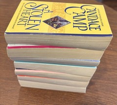 Lot of 7 Historical Romance paperbacks-Julia Quinn, Eloisa James, Candace Camp