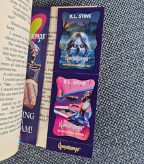 Goosebumps RL Stine #56 The Curse of Camp Cold Lake 1st Edition Book / Inserts