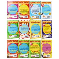 Horrible Geography Collection 12 Books Set By Anita Ganeri – Ages 9-14 – PB