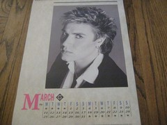 Duran Duran 1985 Official Calendar Photos by Scavullo
