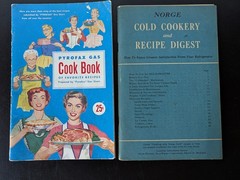 Lot of 10 Cookbook Pamphlets Vintage 1930s – 1960s * Culinary Arts Mystery Chef