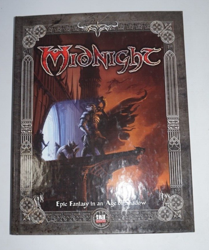 Midnight Epic Fantasy in an Age of Shadow Barber Upchurch D&D Book