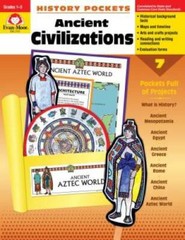 History Pockets: Ancient Civilizations, Grades 1-3 – Paperback – GOOD