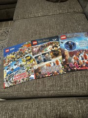 LEGO Harry Potter books with LEGO toy! Never used!