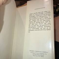 Vintage 1965 Home Brewing Without Failures H E Bravery Beer Ale Stout Cider HC