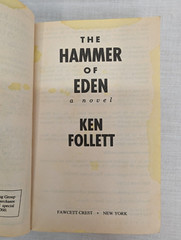 Ken Follet Novels Lot of 3 Triple The Pillars of The Earth & The Hammer of Eden