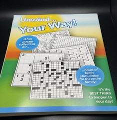 Take A Break Variety Puzzles Adult Activity Book Large Print 100+ Easy & Fun NEW