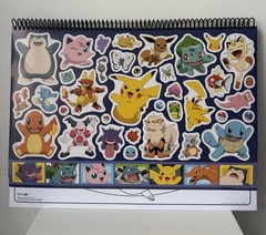 Pokemon Panorama Giant Coloring Activity Pad 45 Pages Stickers 3 Fold-Out Poster