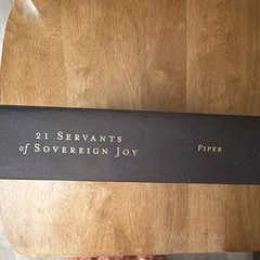 John Piper 21 Servants of Sovereign Joy Hardcover Christianity Nonfiction