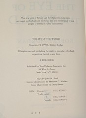 Eye of the World : Book One of the Wheel of Time by Robert Jordan (1990)
