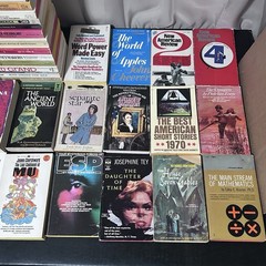 HUGE Book Lot of 51 Vintage Mixed Paperback Books