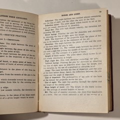 DRILL REGULATIONS FOR FIELD ARTILLERY (HORSE & LIGHT) US ARMY (PROVISIONAL) 1916