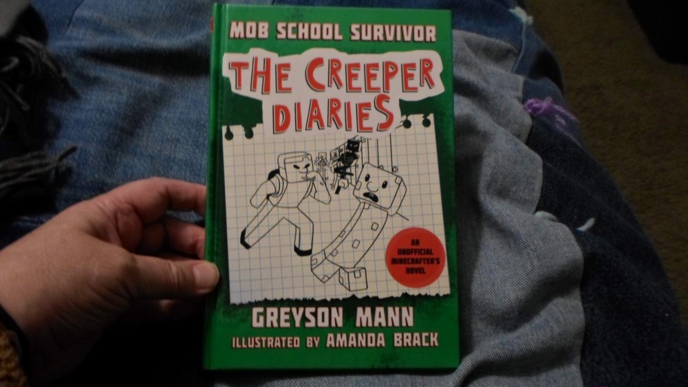 MOB SCHOOL SURVIVOR-THE CREEPER DIARIES-175 PAGES-Sky Pony Press-hardcover