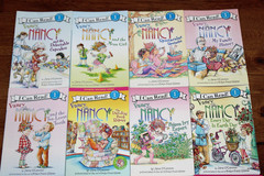 Lot 9 FANCY NANCY EARLY READER BOOKS + Phonics Fun 12-in-1 Jane O’Connor Book