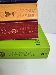 Outlander Dragonfly in Amber Fiery Cross Echo in Bone Diana Gabaldon Paperbacks
