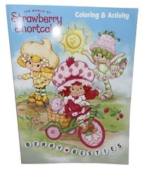 ❤️ THE WORLD Of ●STRAWBERRY SHORTCAKE● 🍓•BERRY BESTIES Coloring/Activity Book.