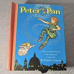 Robert Sabuda Peter Pan Pop-Up Illustrated Novelty Book First Edition 2008