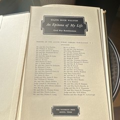 RARE Copy #1 An Epitome of My Life Major Buck Walton 1965 Signed Editor Copy DJ