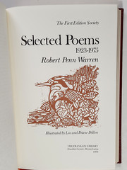 Selected Poems 1923-1975: Robert Warren. Franklin Library. Ltd. Ed. 1st Ed. 1976