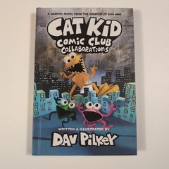 Cat Kid Comic Club by Dav Pilkey Lot of 3 Hardcovers Bundle Kids Books Ages 7-11