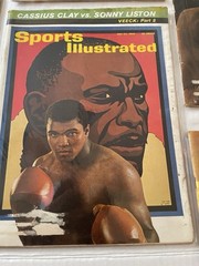 VINTAGE SPORTS ILLUSTRATED LOT OF 6 MIXED ISSUES FROM 1960-1966 MAGAZINES