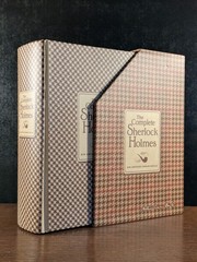 The Complete Sherlock Holmes by Arthur Conan Doyle (2013, Hardcover) Slipcase