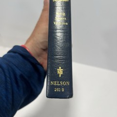 HOLY BIBLE Red Letter Concordance Dictionary King James Version NELSON 261 B