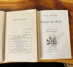 Lot of 7 VTG Winnie the Pooh books 1935