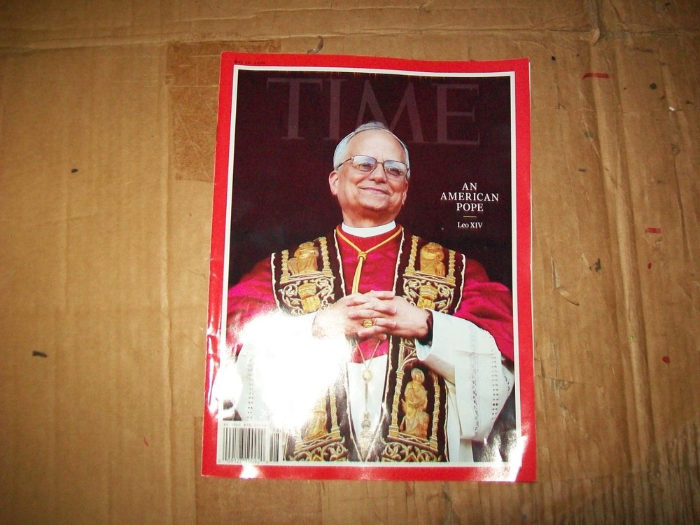 Time Magazine An American pope Leo XIV