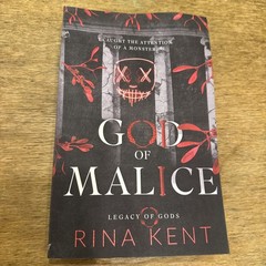 God of Malice by Rina Kent (2022, Trade Paperback) VERY GOOD +