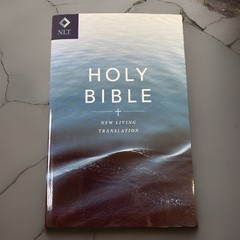 The Holy Bible New Living Translation (NLT ) paperback Tyndall Bible & Bookmark