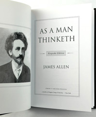 AS A MAN THINKETH Deluxe Keepsake Edition by James Allen Hardcover Brand NEW