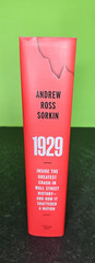 1929 – SIGNED by Sorkin, 2025 First Ed, 1st Prt HB DJ, Wall Street Crash History