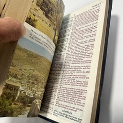 HOLY BIBLE Red Letter Concordance Dictionary King James Version NELSON 261 B