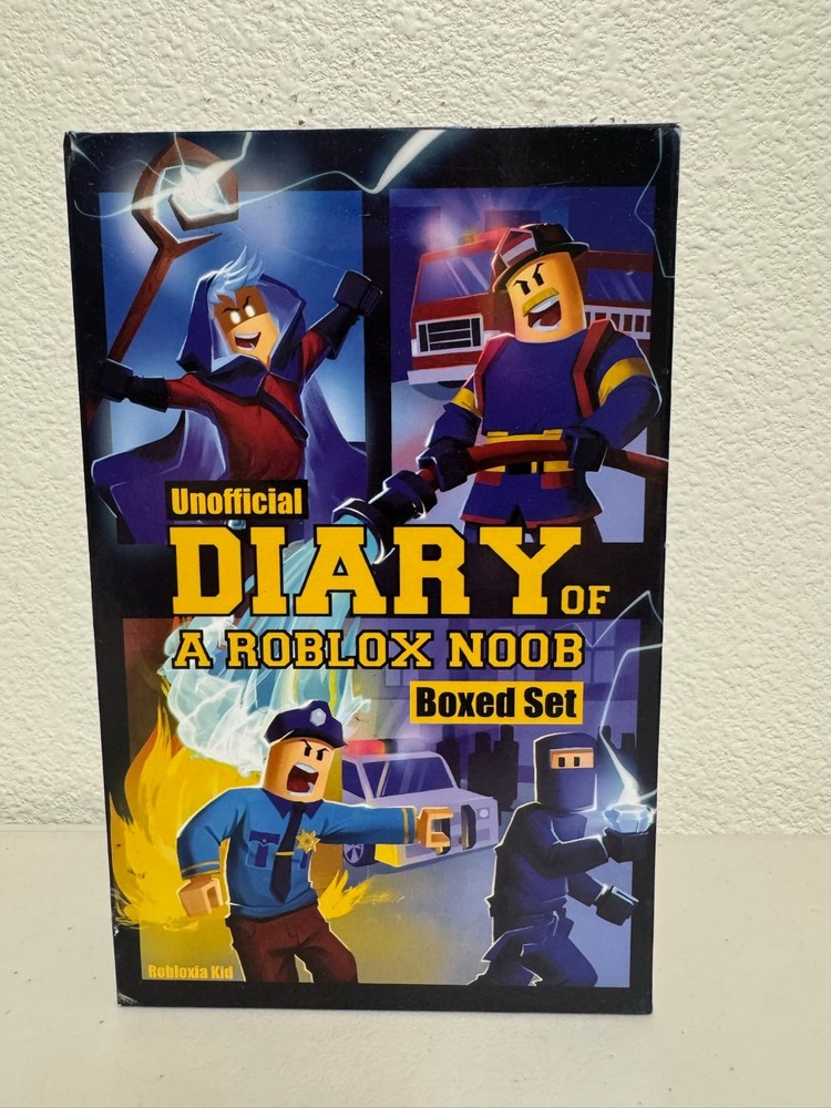 Unofficial Diary Of A Roblox Noob Boxed Set of 5 Paperback