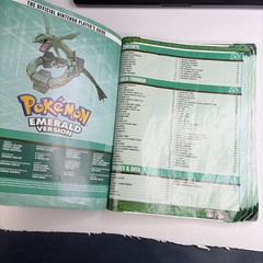 Pokemon Emerald Version Official Strategy Guide Nintendo Power (2005) No Poster