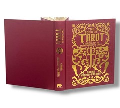 The Book of TAROT by Sahar Huneidi-Palmer Hardcover with Gilded Page Edges