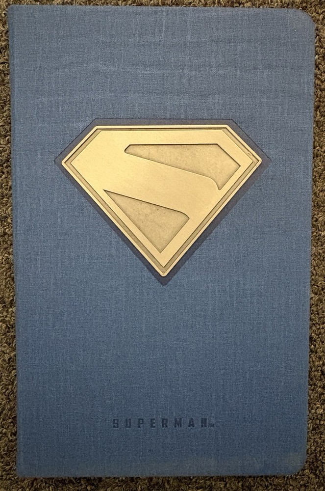 Superman Man of Steel Journal, Hardcover by Insight Editions Like New …