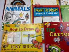 Lot 15 Drawing Books for Kids How to Draw Sketch ART Teacher Animal Dinosaur Bug
