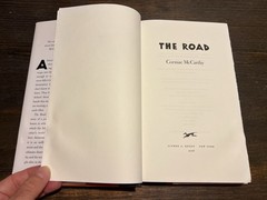 The Road by Cormac McCarthy (2006 Hardcover) First Edition/Print, 1st/1st, VG